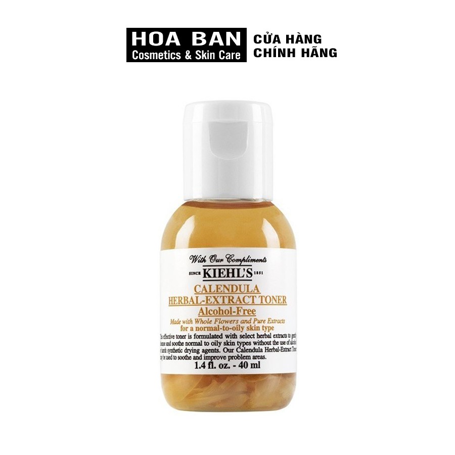 Toner hoa cúc Kiehl’s Calendula Herbal Extract Toner mini 40ml