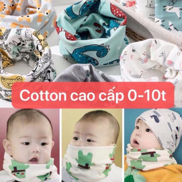 Babycity CHỌN MẪU Khăn ống cotton đa năng khăn quàng cổ cho bé