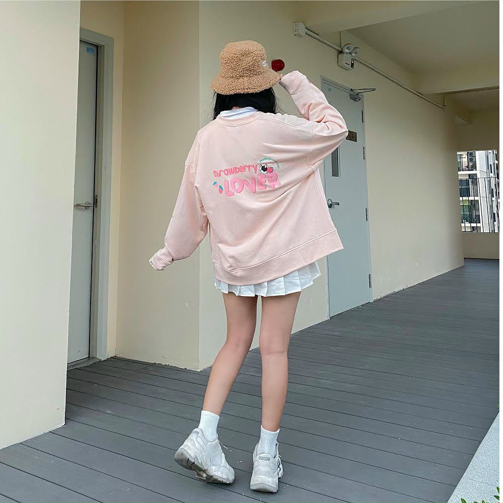 ÁO CARDIGAN NỈ NGOẠI Thêu cún (HD1911 - Kèm Ảnh Thật)