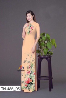 Vải tơ ý và lụa lạnh ,in 3D