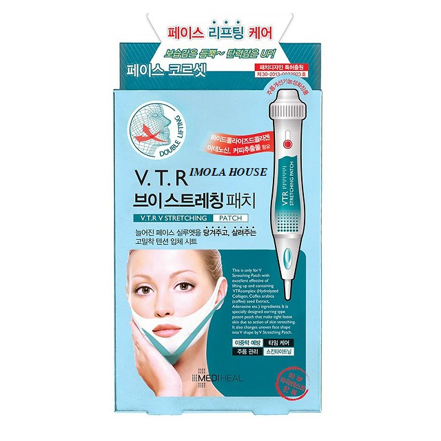 ( Miếng lẻ) Mặt Nạ Nâng Cơ, Giảm Mỡ Thừa Tạo Hình V-Line Mediheal V.T.R Stretching Patch