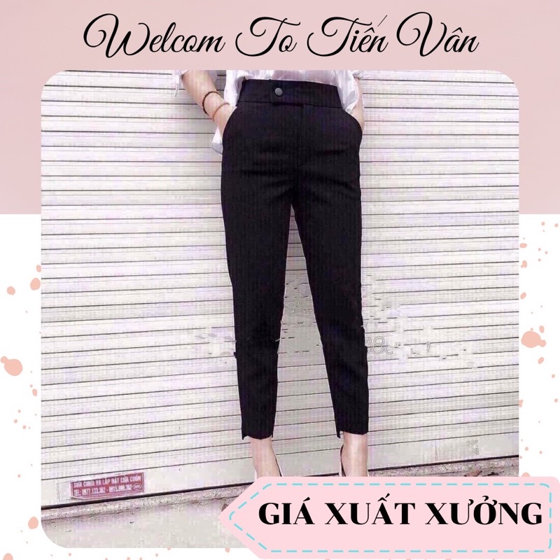 💋freeship💋Quần tây đen công sở nữ dài cúc lệch mặc đi làm học cạp lưng cao - Dáng quần baggy vải công sở dày mềm | BigBuy360 - bigbuy360.vn