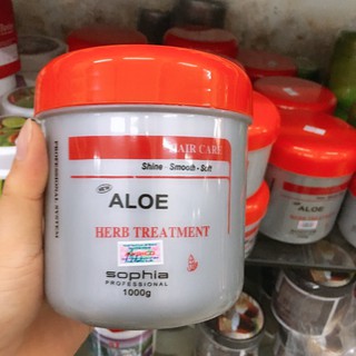 KEM Ủ Tóc ALOE HERB TREATMENT 1000ML