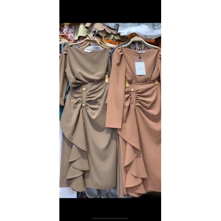 Sét chân váy dài nhún eo | BigBuy360 - bigbuy360.vn