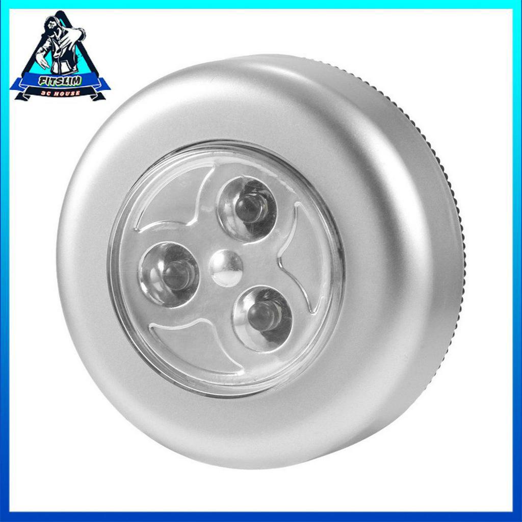 3 đèn LED chạy bằng pin Gậy chạm Đèn cảm ứng Đèn đầu giường Lều Trang chủ