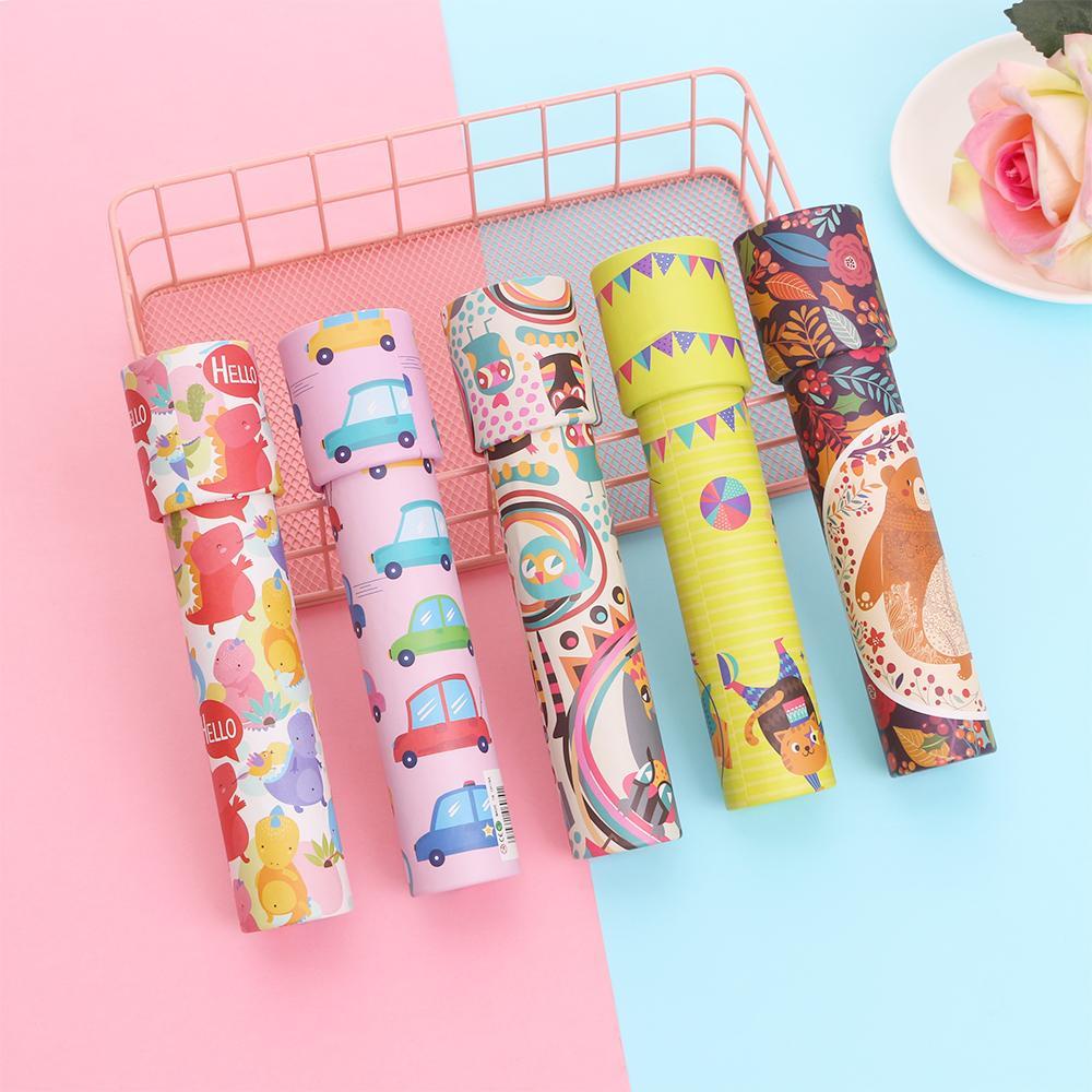 GOGOUP Kính Vạn Hoa Hoạt Hình Màu Sắc Ngẫu Nhiên Cho Bé Phát Triển Trí Tuệ