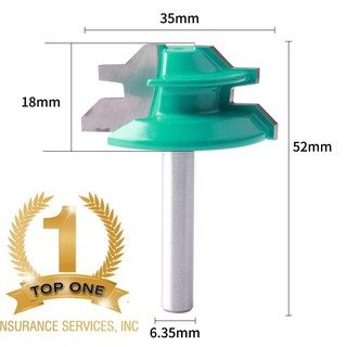 Mũi dao phay ghép góc vuông cốt 6.35