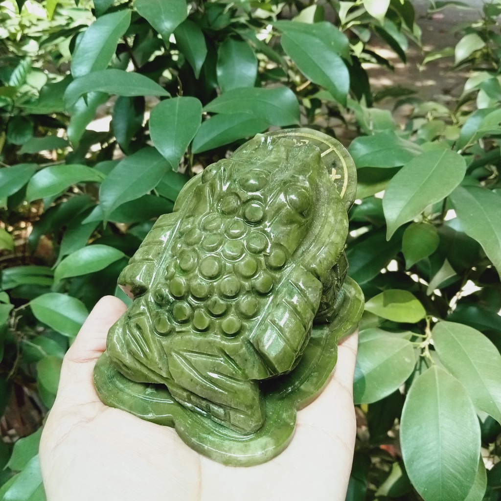 THIỀM THỪ - CÓC NGẬM TIỀN BẰNG ĐÁ