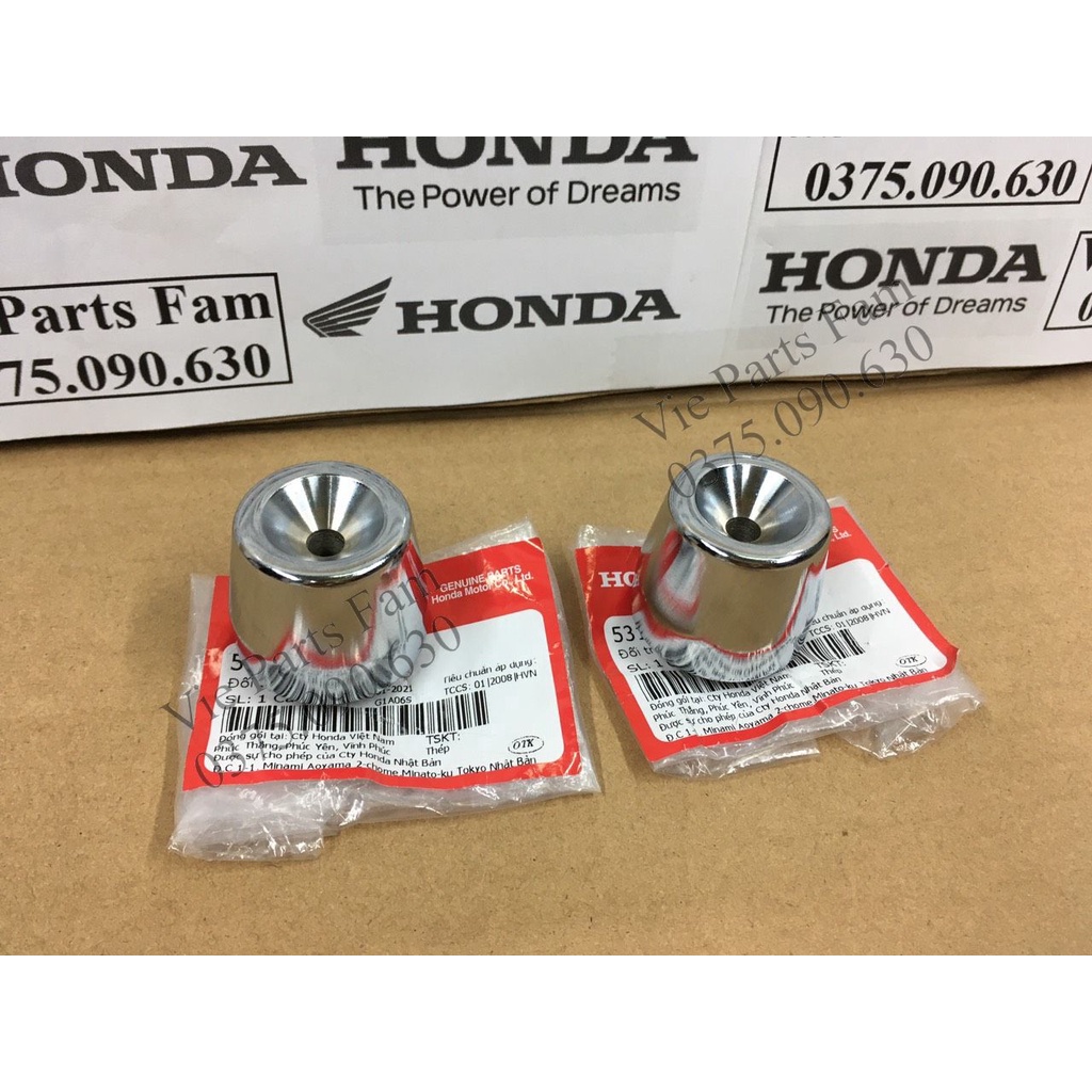 Cặp gù SH 350i gắn Air Blade 125/ AB 125 2016-2019/ AB 150/ AB 2020-2022 (có ốc vít kèm theo), hàng din Honda mới 100%