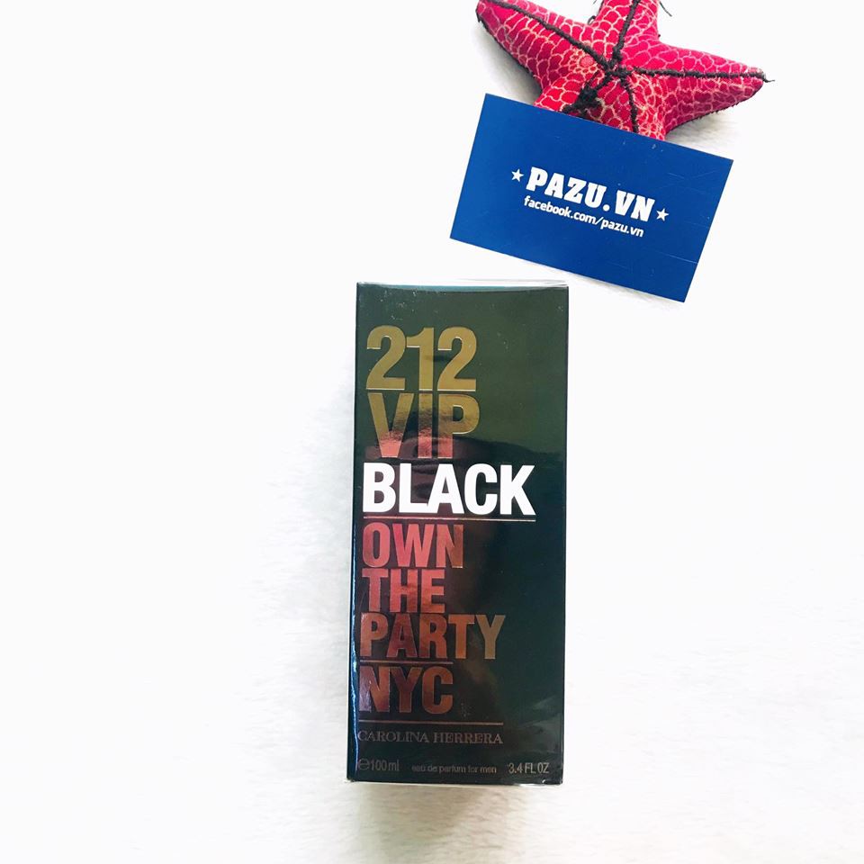 Nước Hoa Carolina Herrera 212 Vip Black Own The Party NYC