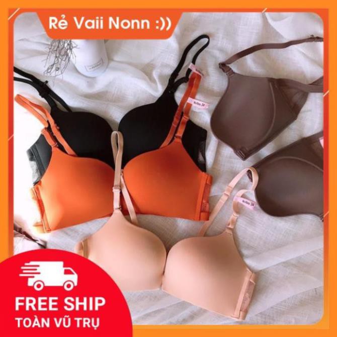 Áo ngực khóa trước vải lưới