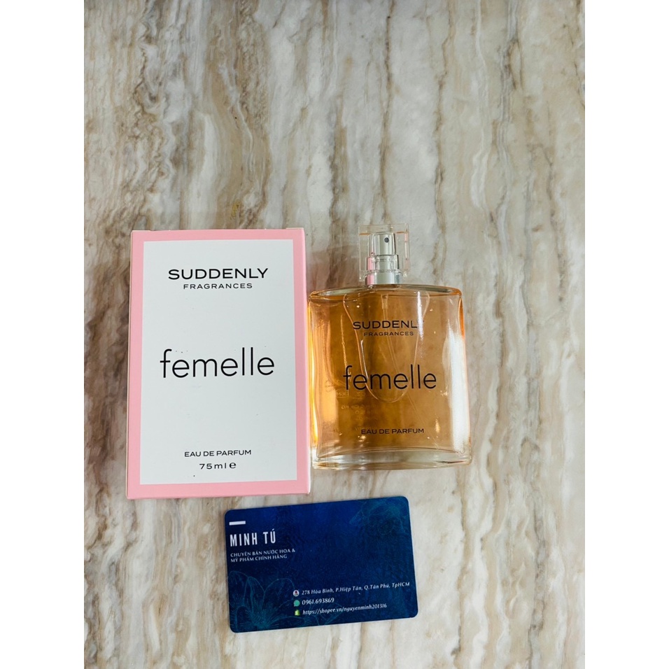Nước hoa Nữ Suddenly Femelle EDP 75ml