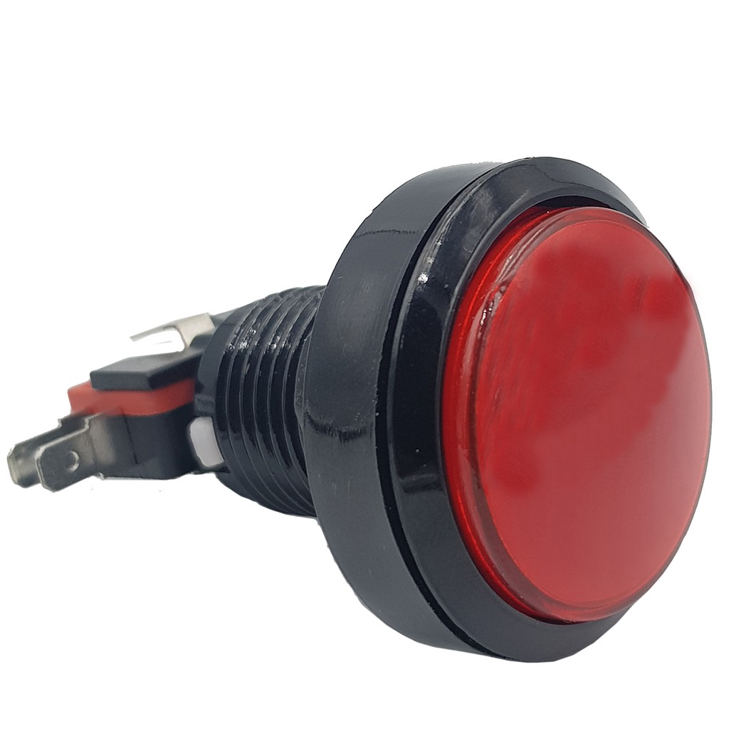 Nút nhấn điều khiển trò chơi 33mm, 45mm - xanh lá, đỏ