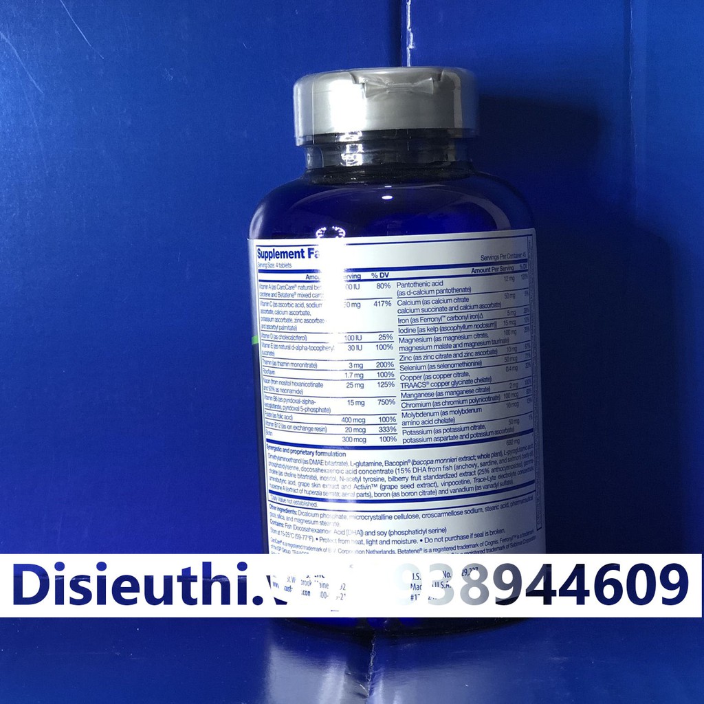 Viên uống bổ não Focus Factor Nutrition for The Brain Hộp 180 viên | BigBuy360 - bigbuy360.vn