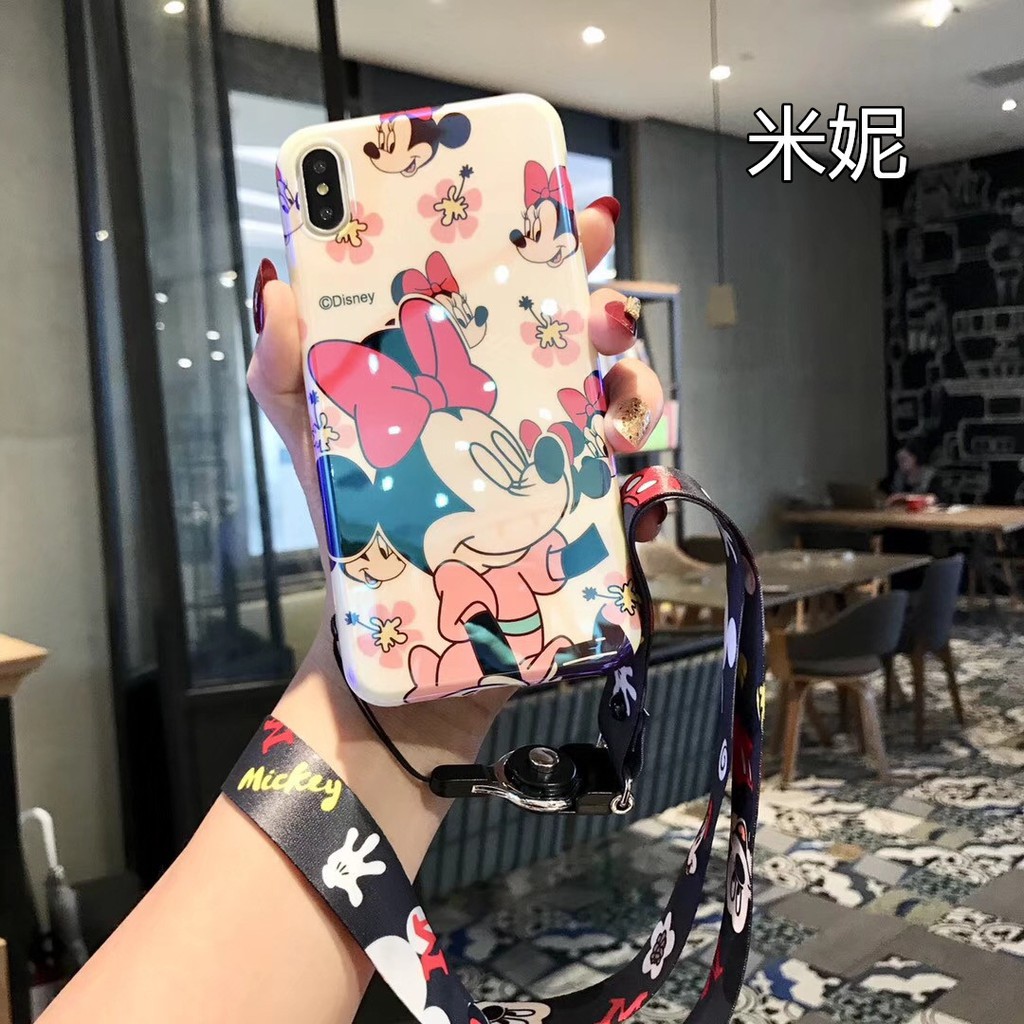 Ốp Điện Thoại In Hình Chuột Mickey / Minnie Đáng Yêu Cho Iphone Xs Max Xr I8 | BigBuy360 - bigbuy360.vn