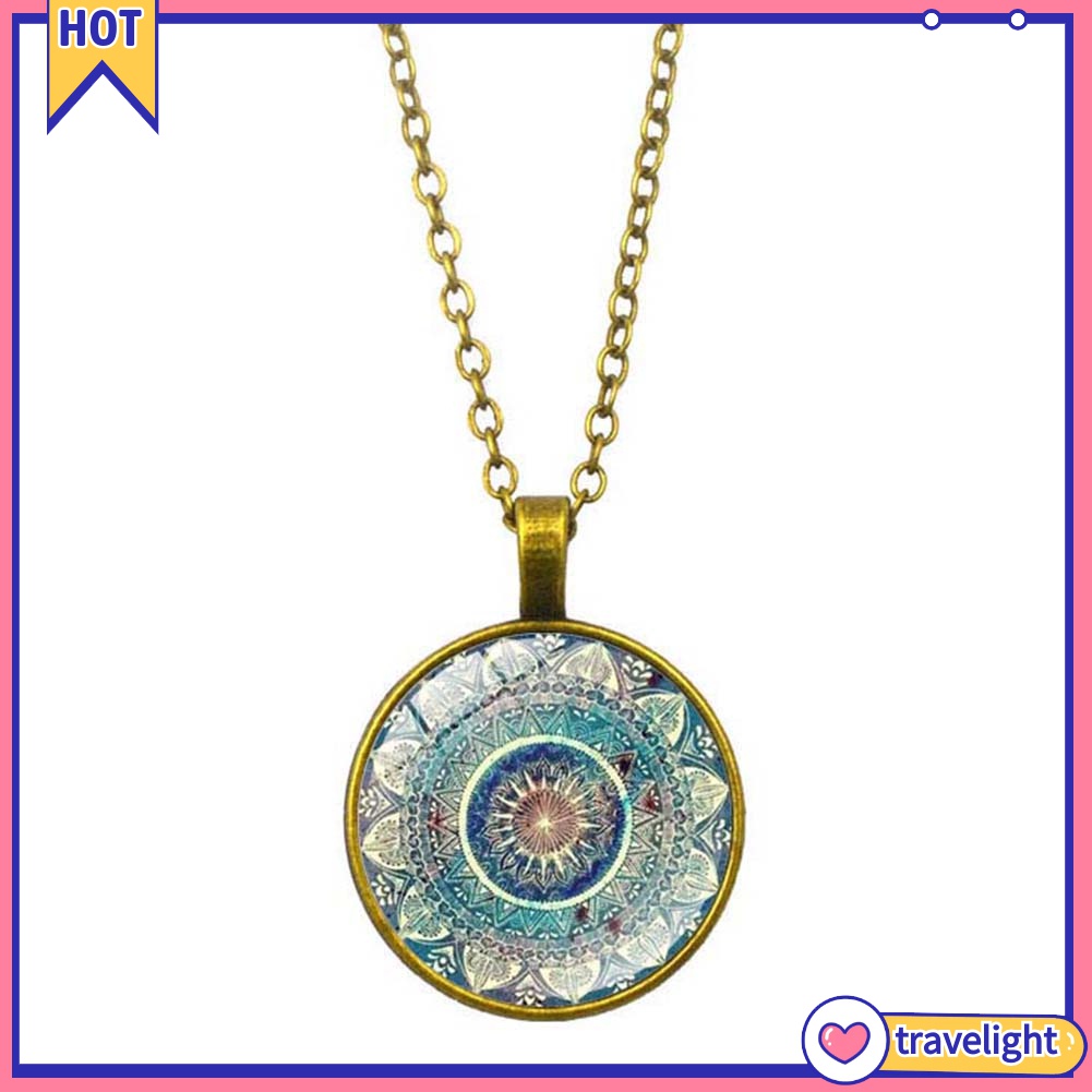 Vòng cổ mặt kính Cabochon phong cách cổ điển cho nữ
