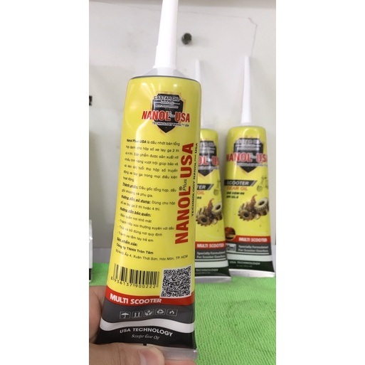[HCM] Nhớt hộp số nhớt lap NANOL USA 120ml API GL5 SAE 80W90