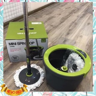 Cây Lau Nhà Tự Vắt Xoay 360 Độ Bằng Thép Không Rỉ LOCK&LOCK ETM498S2