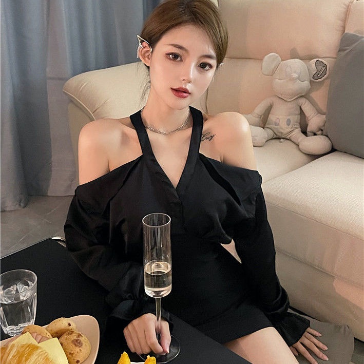 Đầm Ôm Tay Dài Phong Cách Mùa Thu Hàng Mới Dành Cho Nữ