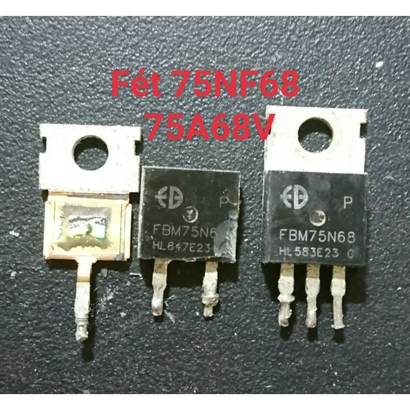 Các loại fét làm kích, 3205, 80n08, 80n75 ,75n75, 75NF68, 95N03.