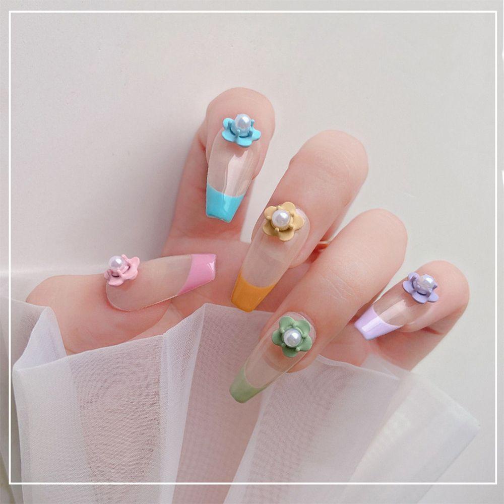 Set 12 Phụ Kiện Trang Trí Móng Tay Màu Sắc Kẹo Ngọt Xinh Xắn|Phụ Kiện Trang Trí Móng Tay Họa Tiết Hoạt Hình Xinh Xắn