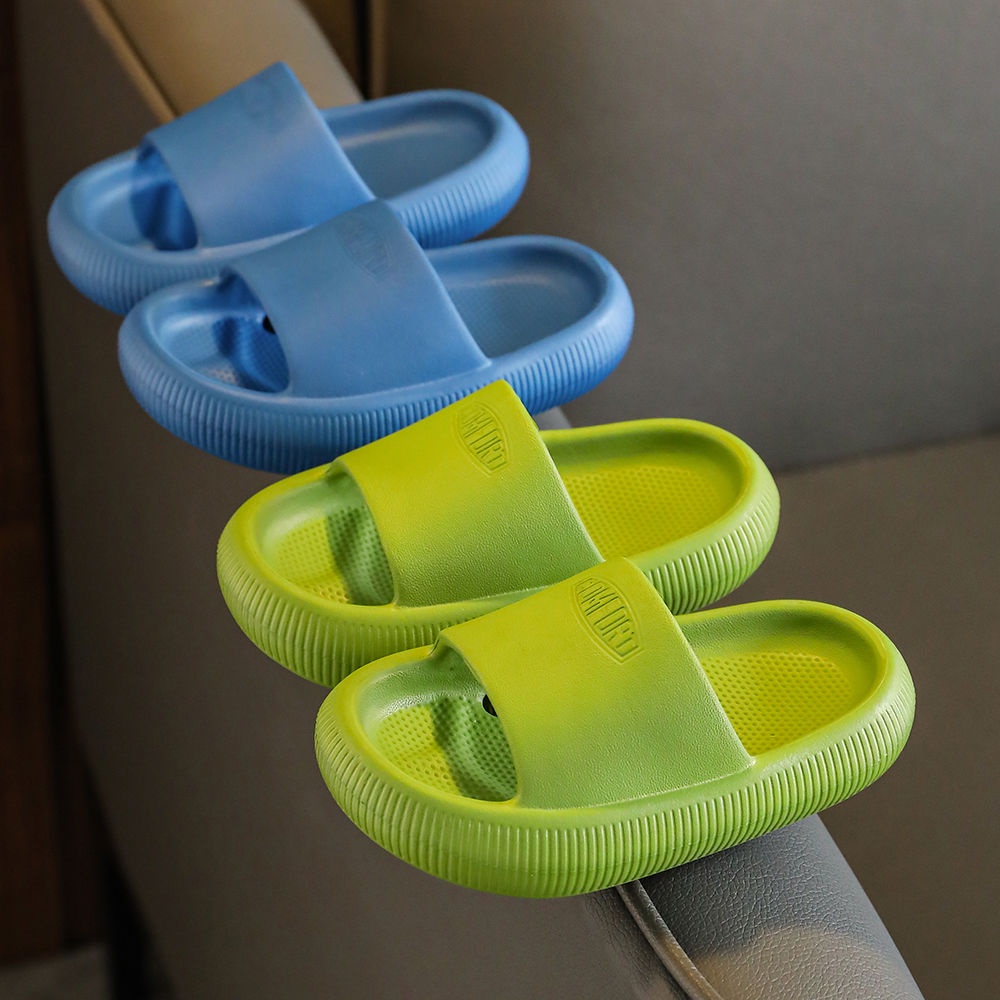 Dép Quai Ngang Đi Trong Nhà Đế Mềm Chống Trượt Thời Trang Mùa Hè Cho Bé