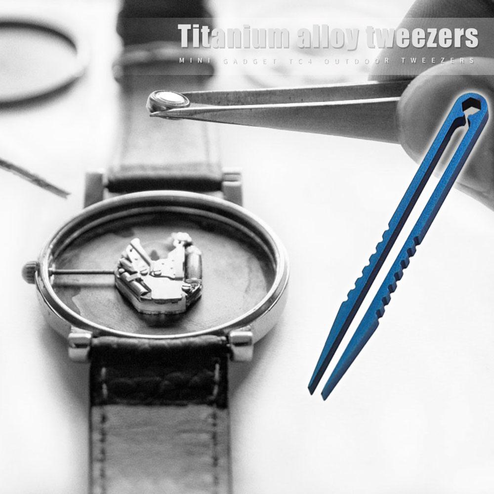Nhíp Bằng Hợp Kim Titan Di Động Tiện Dụng Mang Theo Du Lịch Cắm Trại