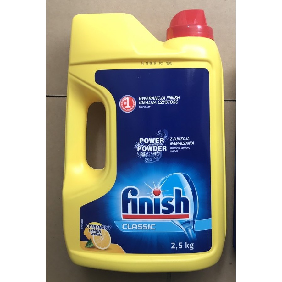 Bột rửa bát Finish 2,5kg