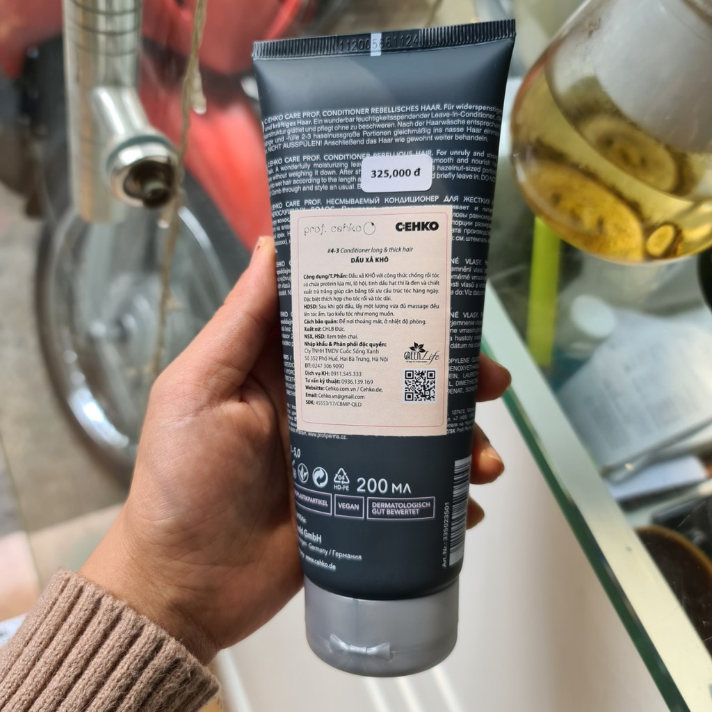 KEM XẢ KHÔ CEHKO CHO TÓC UỐN 200ML | BigBuy360 - bigbuy360.vn