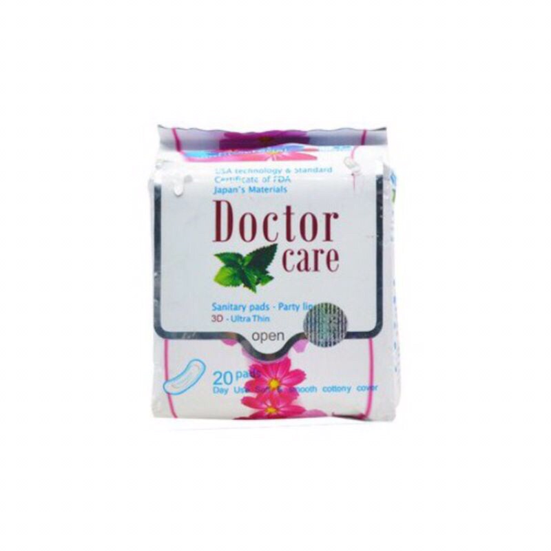 Băng vệ sinh doctor care siêu mỏng ,thấm hút tốt nhất là k bị ngứa