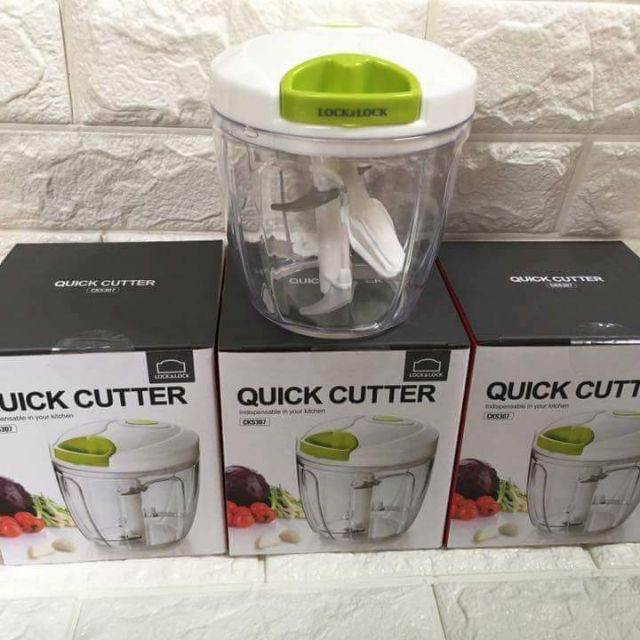 ỚI XAY TAY Quick Cutter LOCK & LOCK CÓ THÊM DỤNG CỤ ĐÁNH TRỨNG