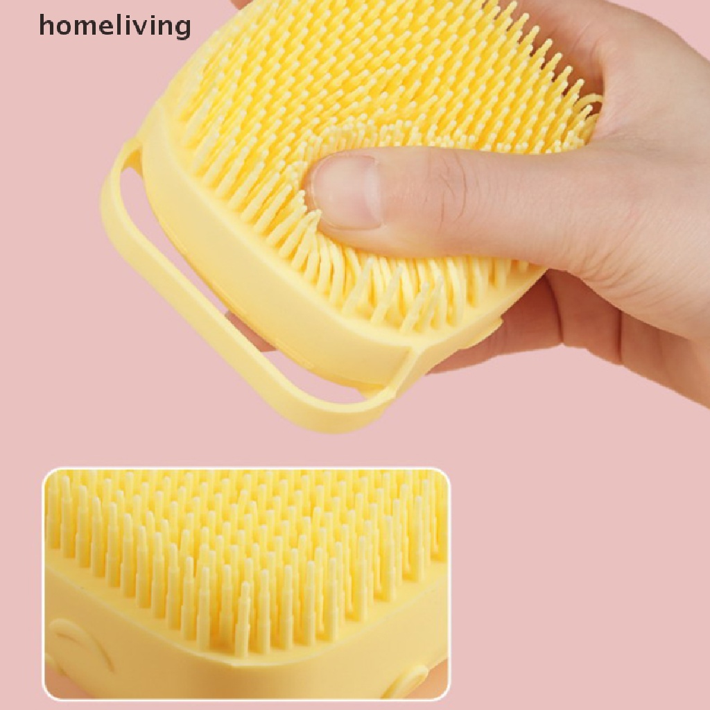 Bàn Chải Tắm Silicone Tẩy Tế Bào Chết Tiện Dụng