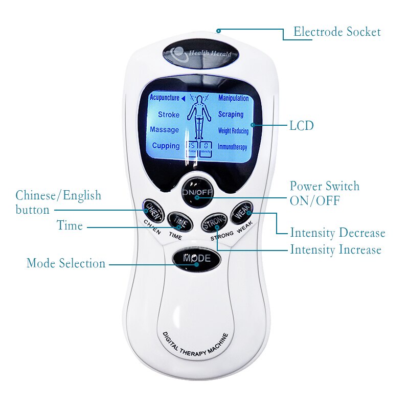 Máy massage kỹ thuật số SALORIE châm cứu giảm đau cơ bắp toàn thân