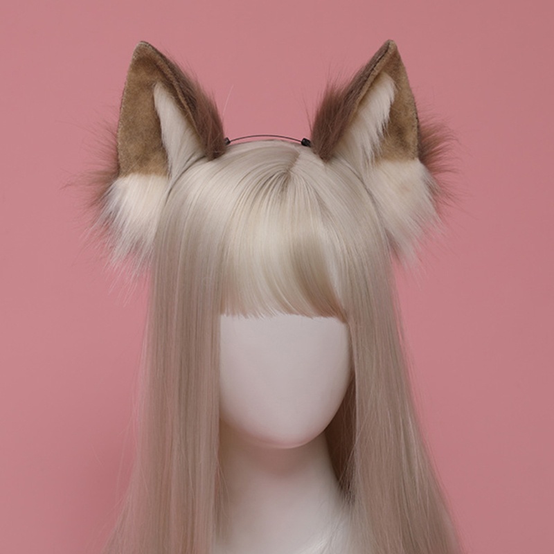 Băng Đô Tai Chó Có Lông Hóa Trang Lolita