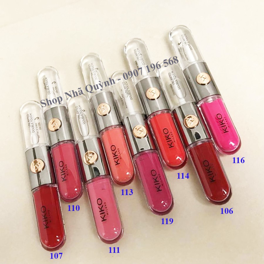 Son kem lì KiKo Unlimited Double Touch