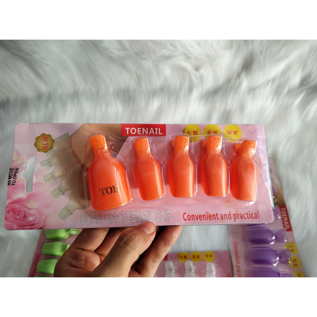 Dụng cụ ủ tháo gel móng tay