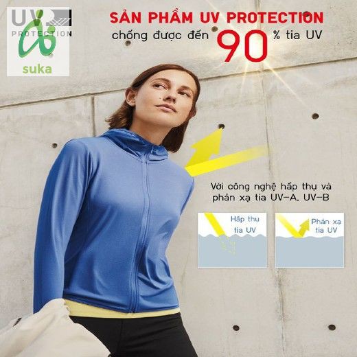 Áo Chống Nắng Nữ Cao Cấp Thông Hơi Siêu Mát GU SK10