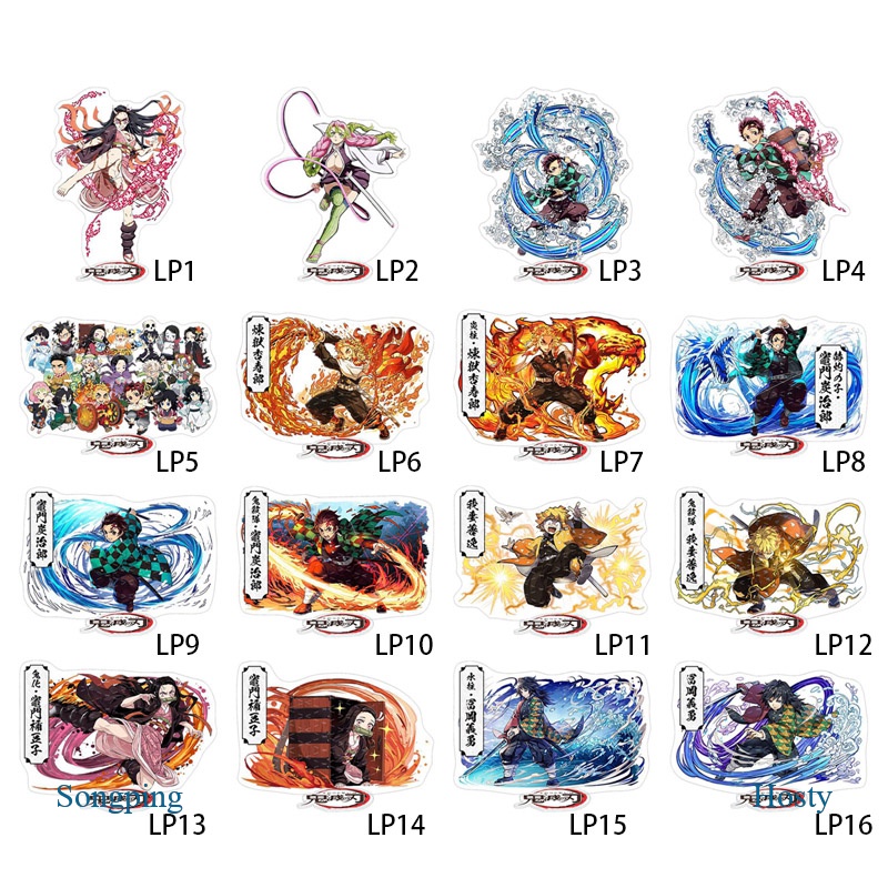 Mô Hình Nhân Vật Anime Demon Slayer Đứng Để Bàn Trang Trí Nhà Cửa / Văn Phòng