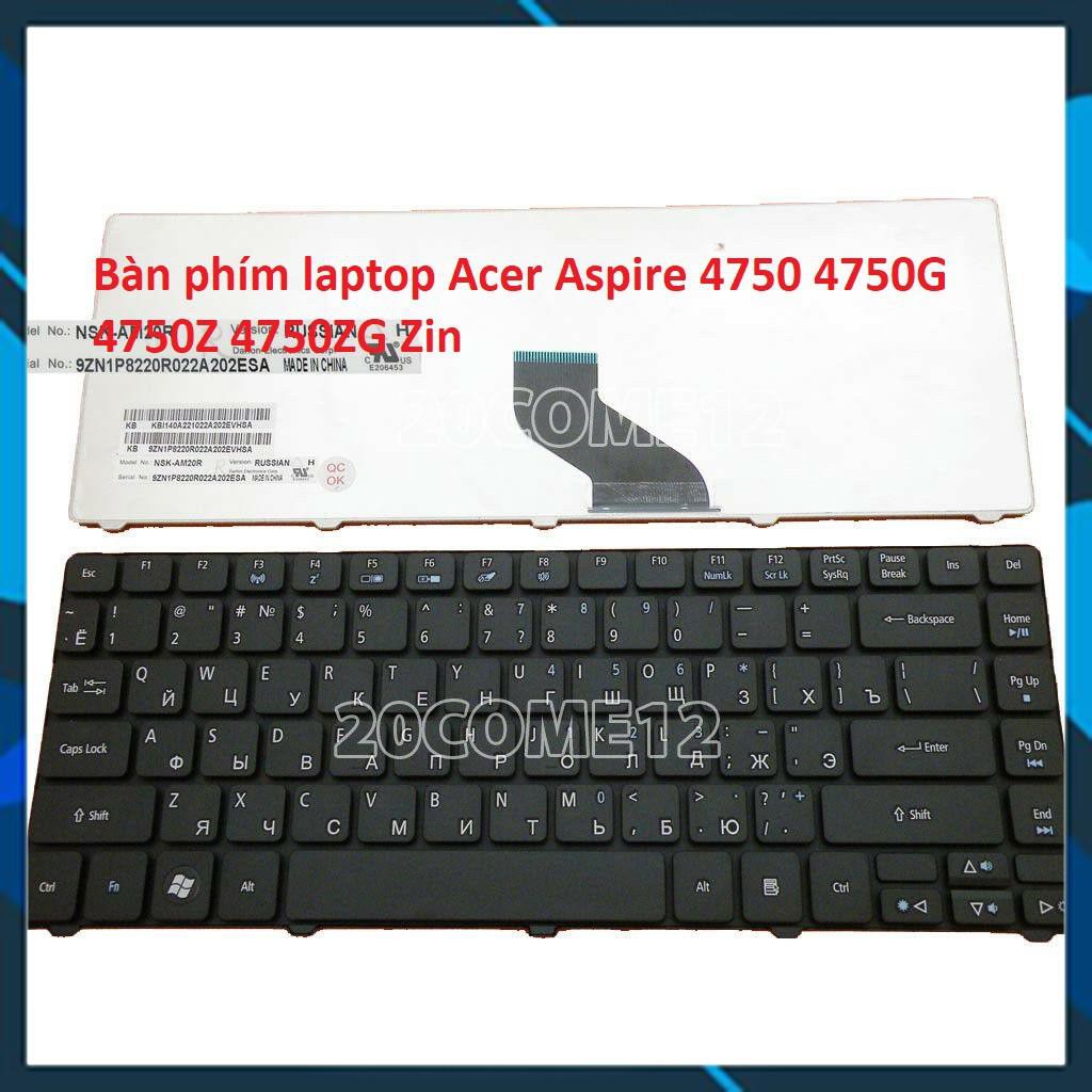 ⚡️Bàn phím laptop Acer Aspire 4750 4750G 4750Z 4750ZG