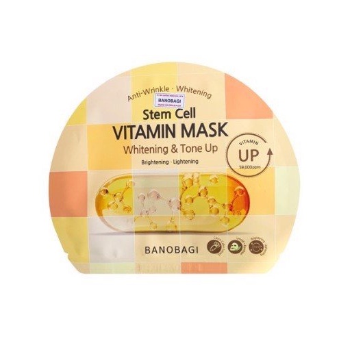 Mặt nạ dưỡng da Banobagi Stem Cell Vitamin Mask Caro
