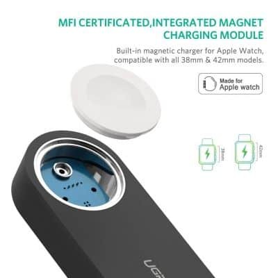 ⚡️[Chính Hãng]⚡️ Sạc dự phòng 2 trong 1 cho Apple iWatch Ugreen UG - 20844 CAO CẤP