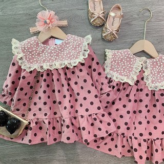 ĐẦM CHẤN BI TÍM HỒNG CHO BÉ