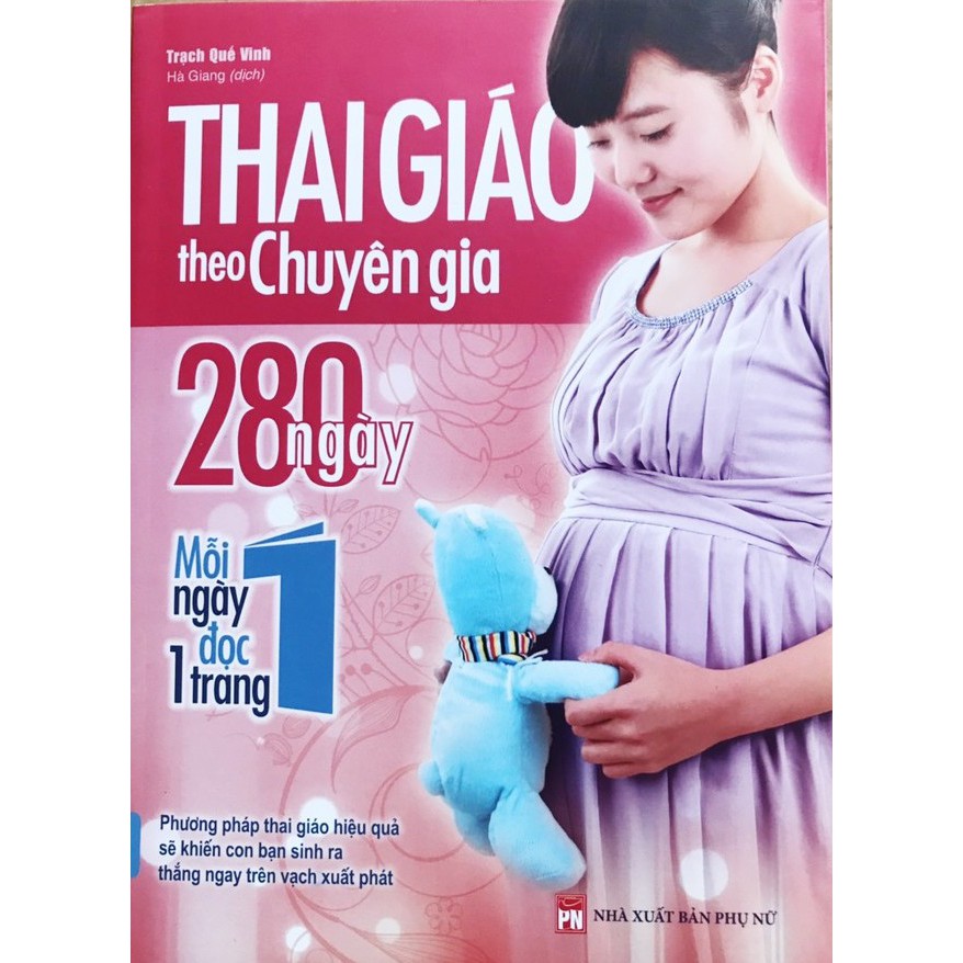 Sách Thai giáo theo chuyên gia 280 ngày mỗi ngày đọc một trang | WebRaoVat - webraovat.net.vn