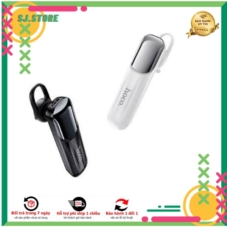 Tai nghe Bluetooth Không Dây 1 Bên - Âm thanh stereo sống động, giọng nói trong - Lọc tiếng ồn