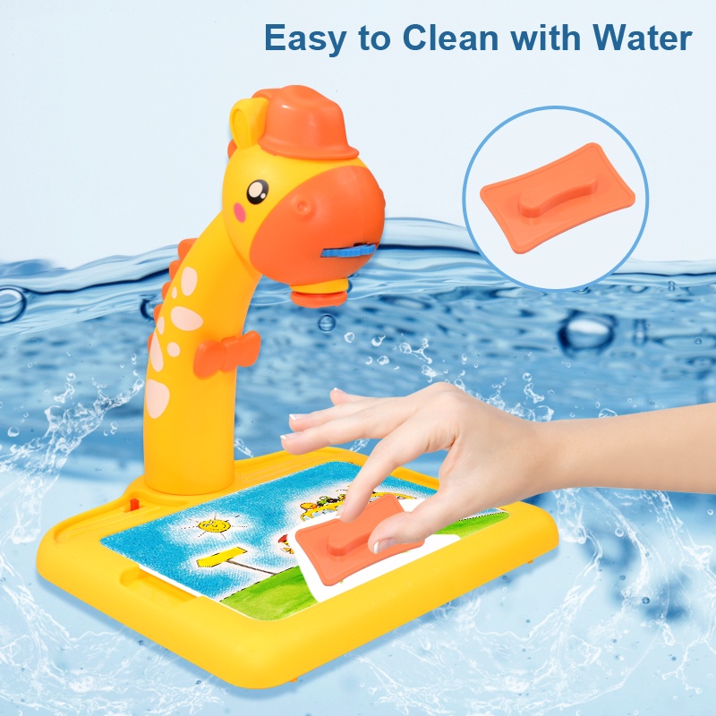 Bảng Vẽ Đồ Chơi Để Bàn 12 Màu Họa Tiết Hoạt Hình Cho Bé