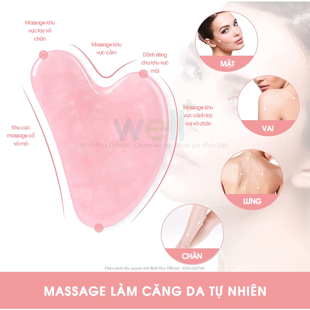 Thanh Lăn Mát Xa Mặt 2 Đầu Nâng Cơ Mặt, Mắt, Môi, Cổ Giữ Làn Da Luôn Tươi Trẻ