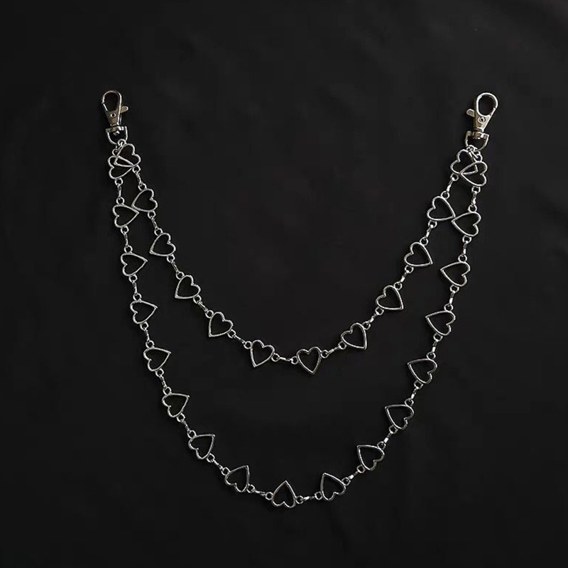 Youyo Ví Dây Xích Màu Vàng / Bạc Phong Cách Hip Hop Rock Cho Nam Và Nữ