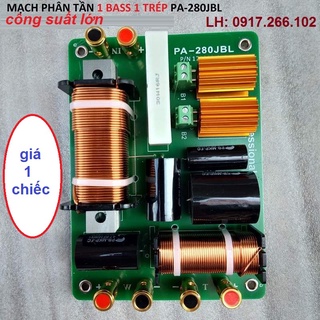 Mạch phân tần 2 loa công suất lớn 1 bass 1 trep jbl-280 - giá 1 cái