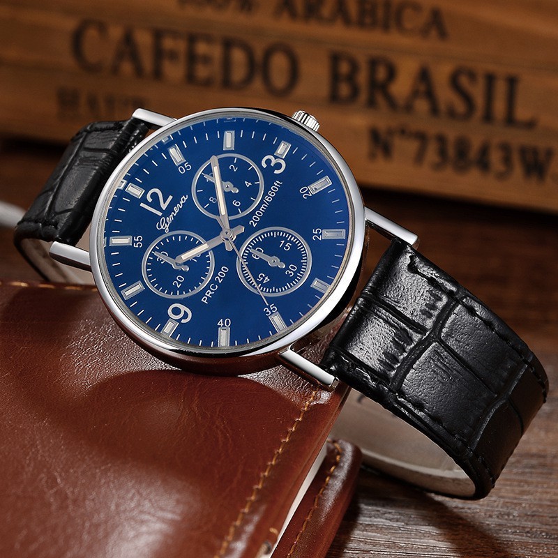 Đồng Hồ Nam Thời Trang Geneva Dây Da Kèm Video Thật | BigBuy360 - bigbuy360.vn