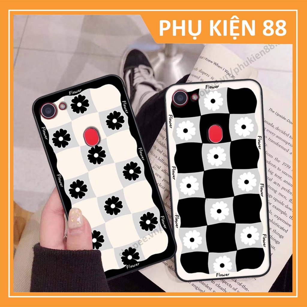 Ốp lưng Oppo F5 / F5 Youth / F7 ốp điện thoại LineBear, bé tóc xù, hoa siêu đẹp